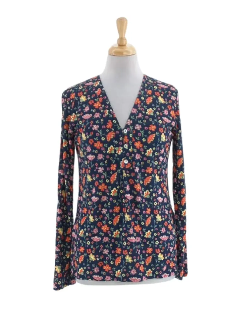 FLORAL LONG SLEEVE TOP sold by FBO