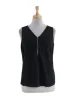 ZIP UP POCKET SLEEVELESS BLOUSE sold by FBO