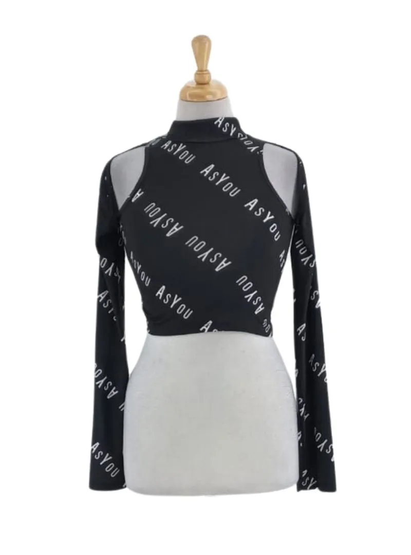 STATEMENT COLD SHOULDER CROP TOP sold by FBO