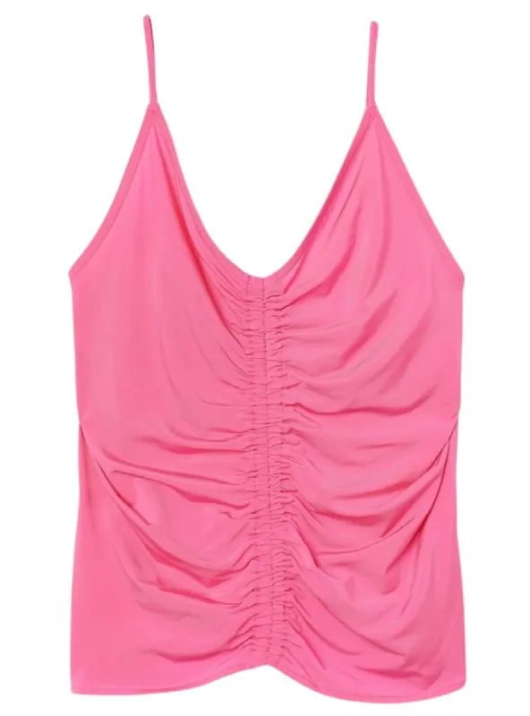 RUCHED CAMI TOP sold by FBO