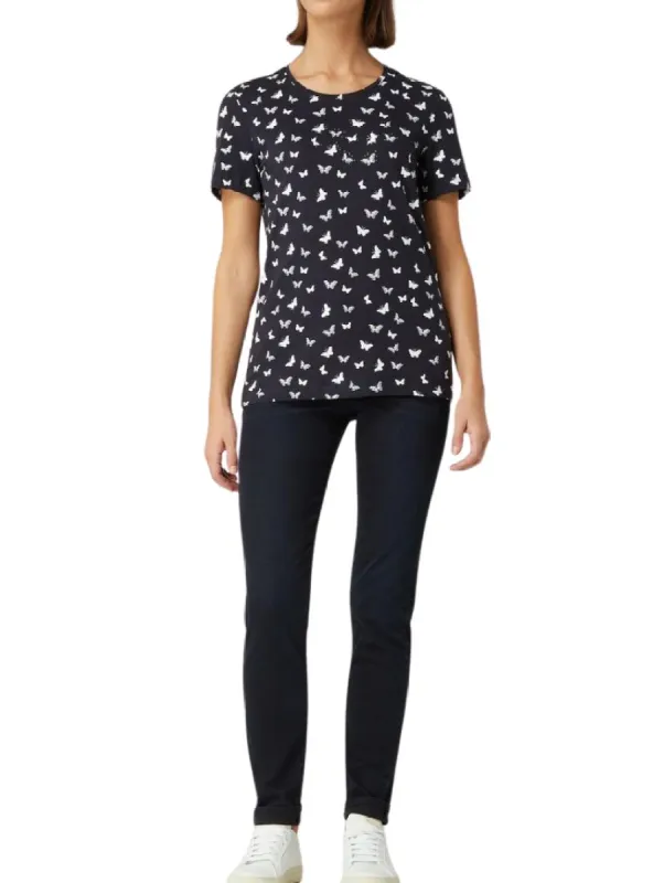 BUTTERFLY PRINTED TEE sold by FBO