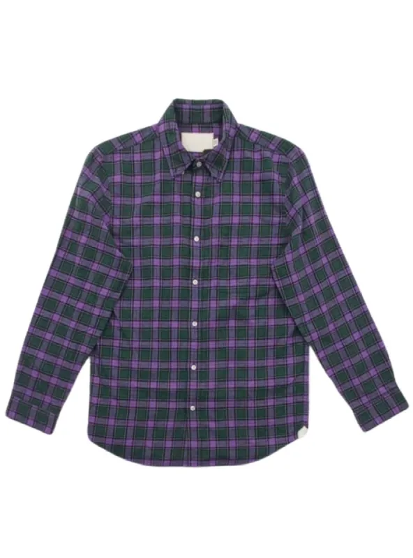 Above Doyle Check Flannel シャツ Our Legacy Men's Above Shirt in Doyle Check Lagger Flannel