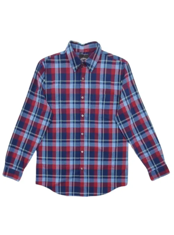 MULTI COLOR LONG SLEEVE CHECK SHIRT sold by FBO