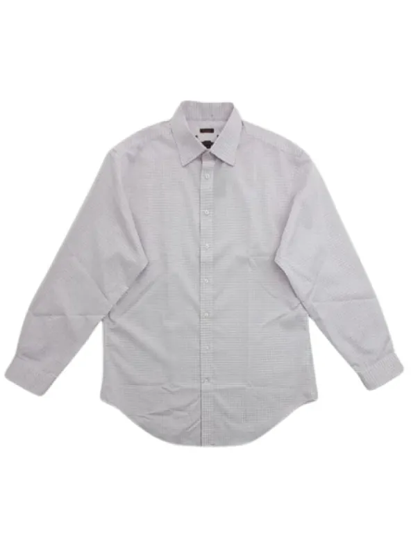 CHECKER TAILOR FIT LONG SLEEVE SHIRT sold by FBO