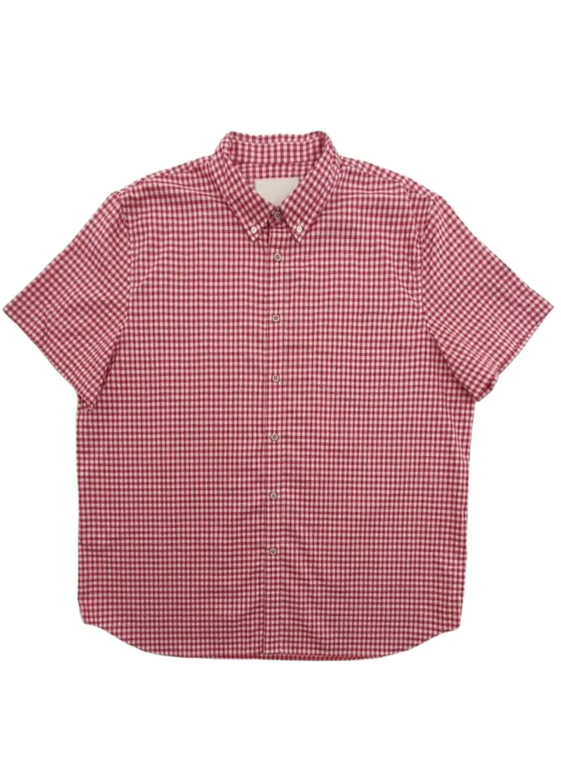CHECKERD SHORT SLEEVE SHIRT sold by FBO