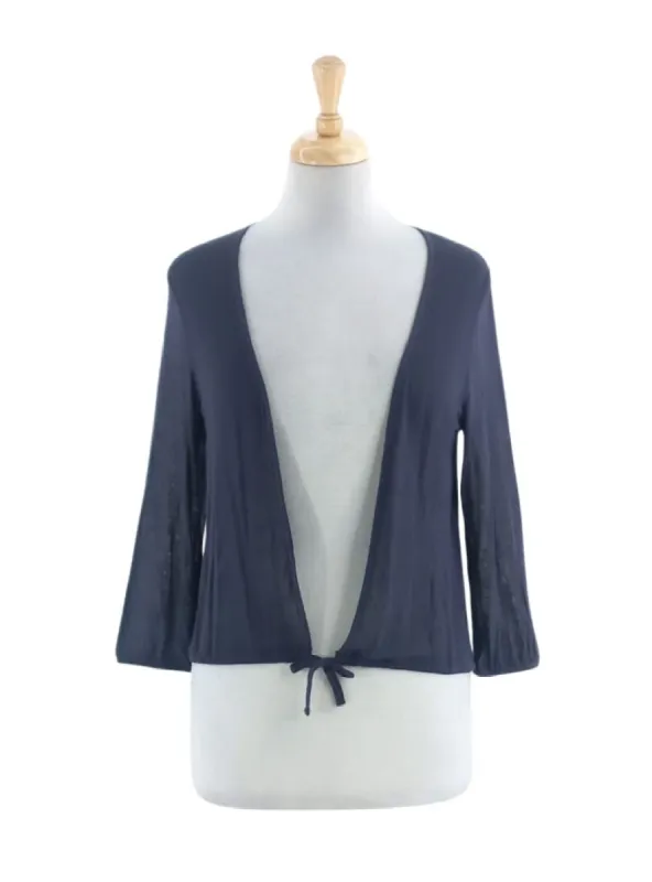 KNIT TIE FRONT TOP sold by FBO