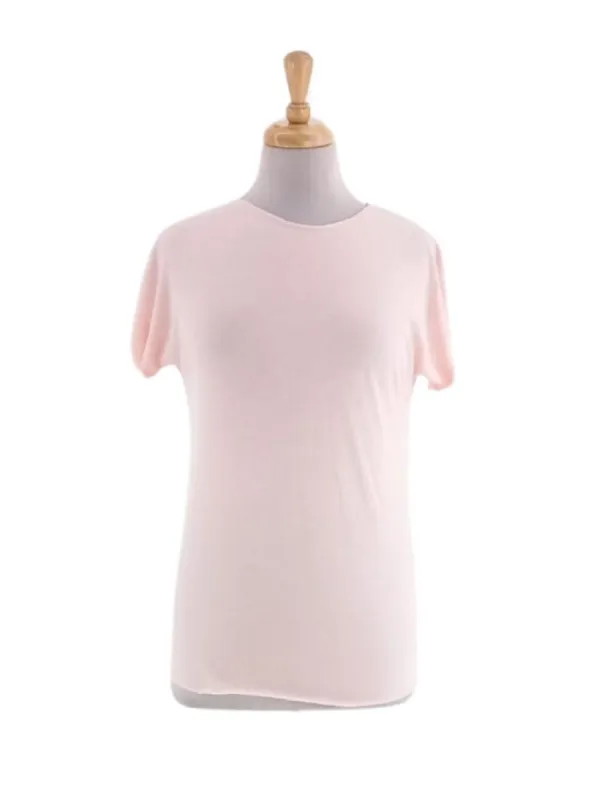 BASIC RAW HEM TEE sold by FBO