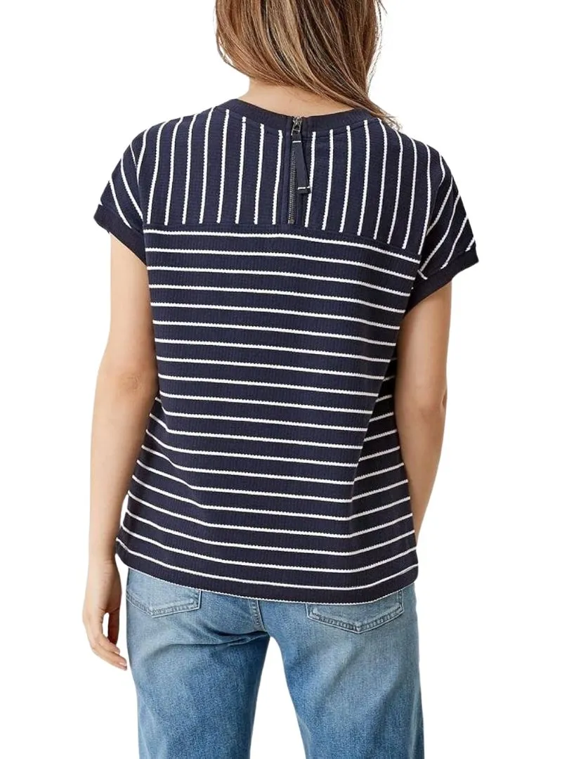 TEXTURED STRIPED TEE sold by FBO product image thumbnail 3