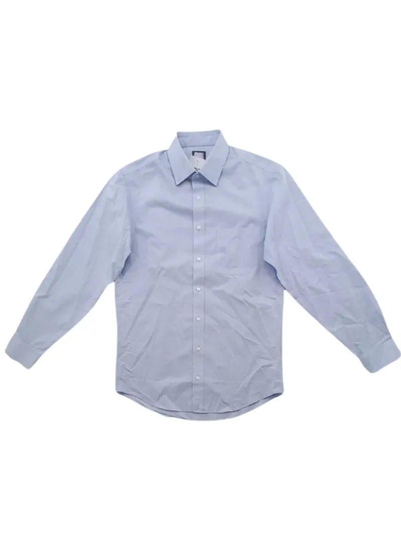 PATTERN CHECKERD LONG SEEVE FIT SHIRT sold by FBO