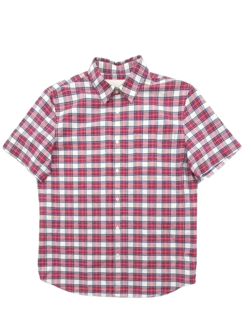 CHECKERD SHORT SLEEVE SHIRT sold by FBO
