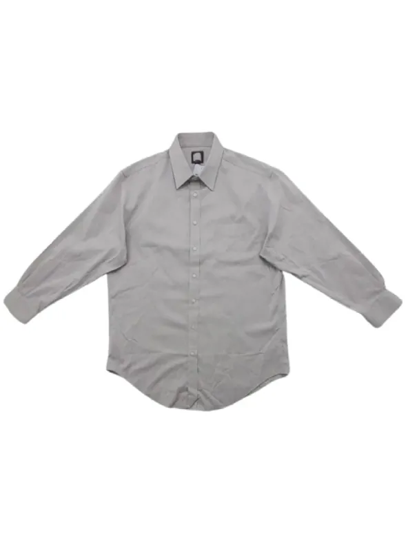 BASIC TAILORED FIT BUTTON UP SHIRT sold by FBO