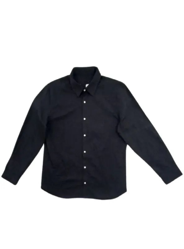 BASIC LONG SLEEVE BUTTON UP SHIRT sold by FBO