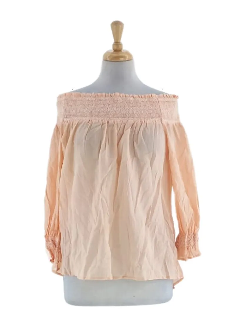 DETAILED OFF THE SHOULDER BLOUSE sold by FBO