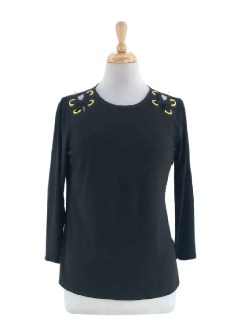 DETAILED LONG SLEEVE BLOUSE sold by FBO