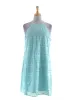 LACE PATTERNED HALTER NECK DRESS sold by FBO