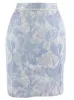FLORAL FITTED MINI SKIRT sold by FBO
