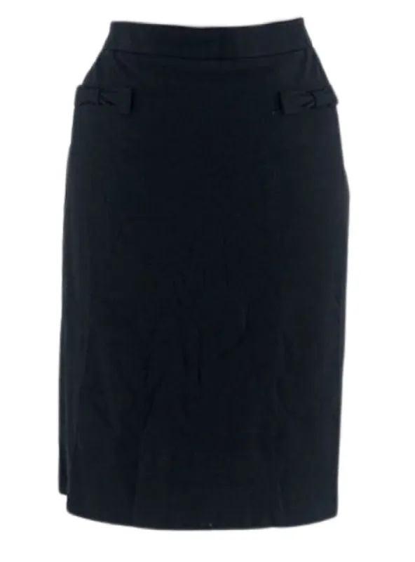 BOW DETAIL FITTED SKIRT sold by FBO