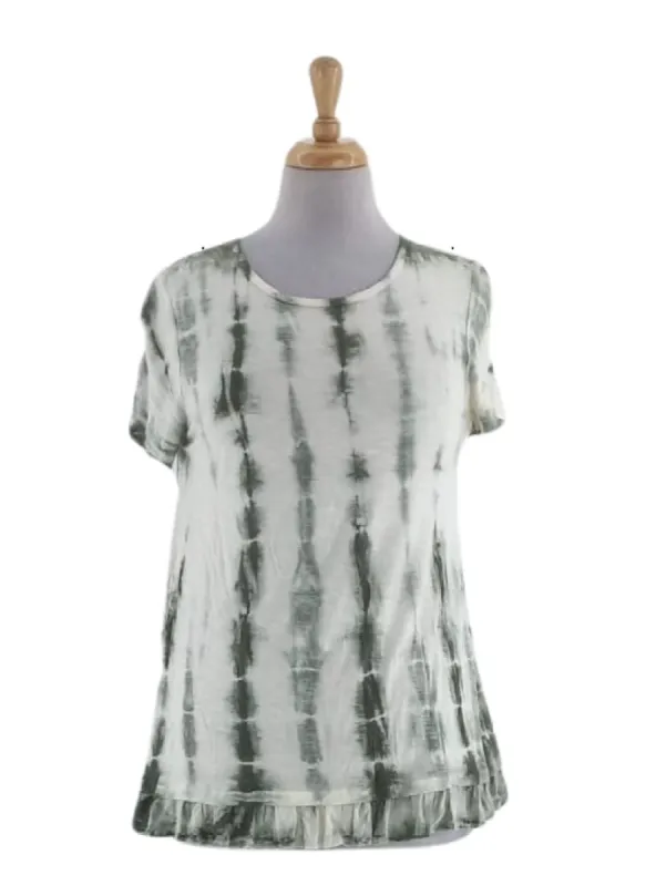DETAILED TIE DYE TOP sold by FBO