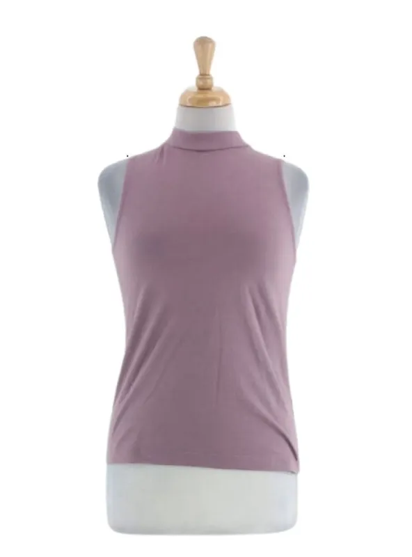 SLEEVELESS TURTLE NECK TOP sold by FBO