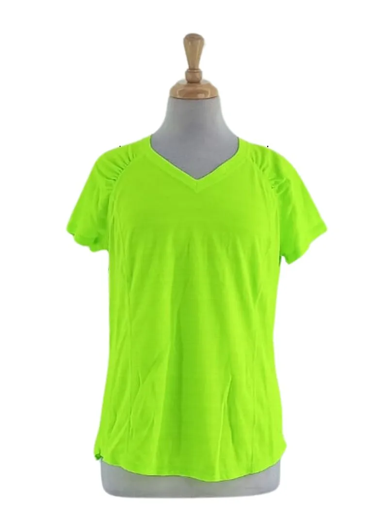 STRIPED DETAILED ACTIVE TEE sold by FBO