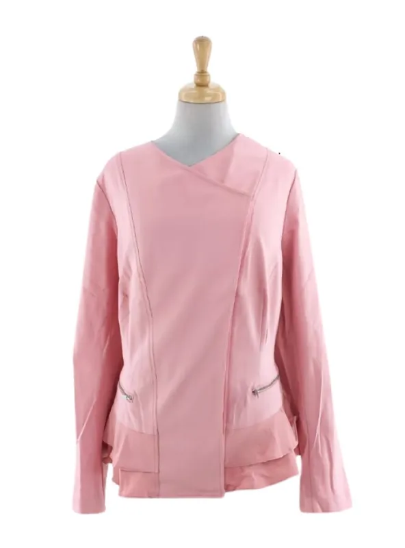 BASIC PEPLUM JACKET sold by FBO