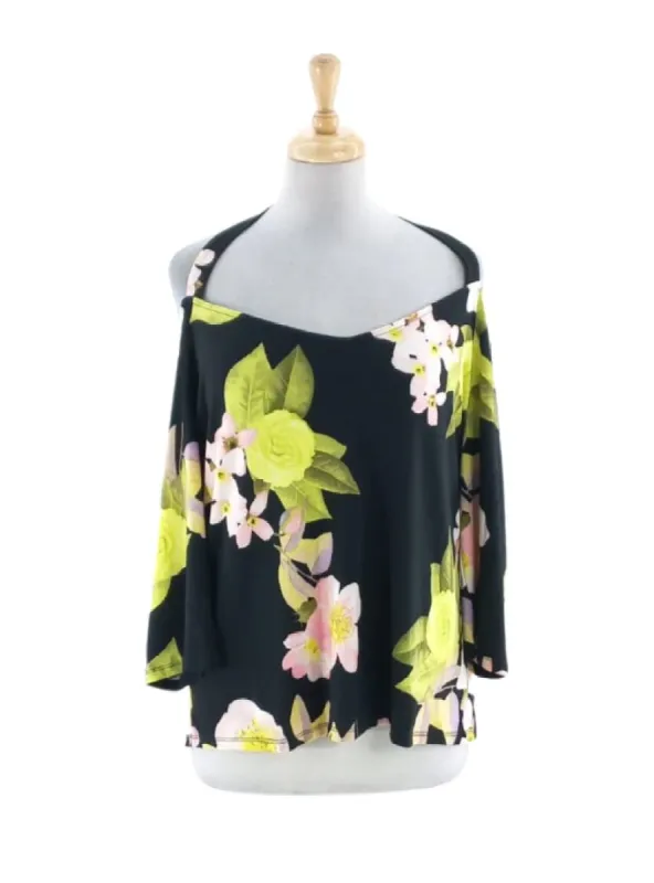 FLORAL OFF THE SHOULDER BLOUSE sold by FBO