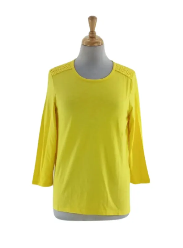 BASIC LACE DETAILED TOP sold by FBO