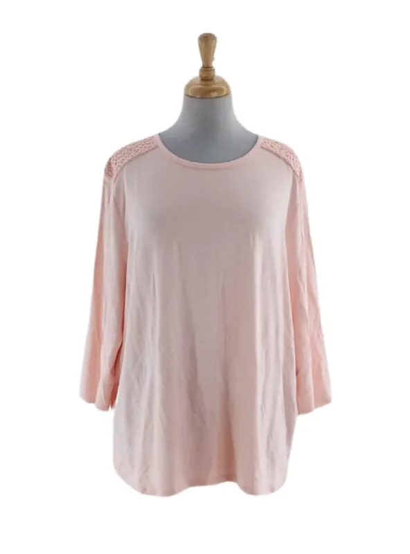 BASIC LACE DETAILED TOP sold by FBO