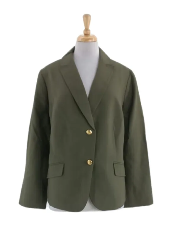 STITCH DETAILED MOCK POCKET BLAZER sold by FBO