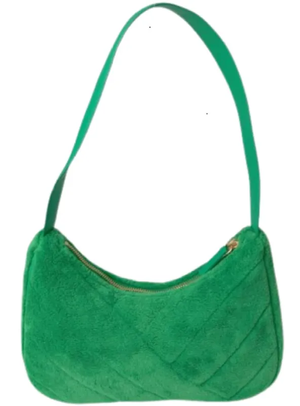 Swedish Brand Detailed Shoulder Bag - Green sold by FBO
