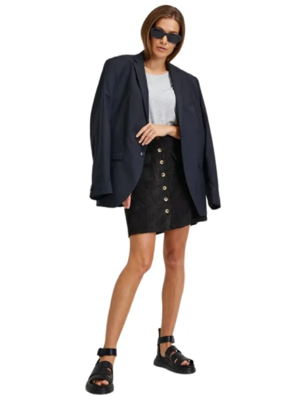 CORDUROY BUTTONED SKIRT sold by FBO