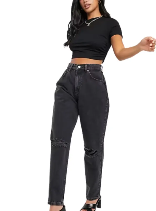 HIGH RISE SLOUCHY MOM JEAN sold by FBO