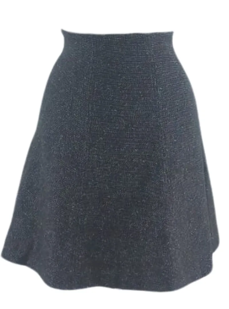 TEXTURED WOOL BLEND SKIRT sold by FBO