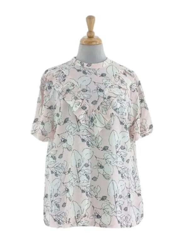 FRILL DETAILED BLOUSE sold by FBO