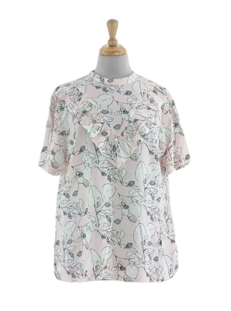 FRILL DETAILED BLOUSE sold by FBO