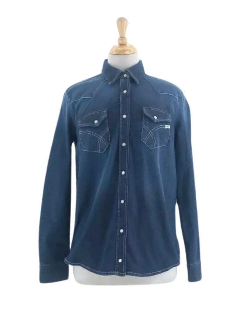 LONG SLEEVE DENIM SHIRT sold by FBO