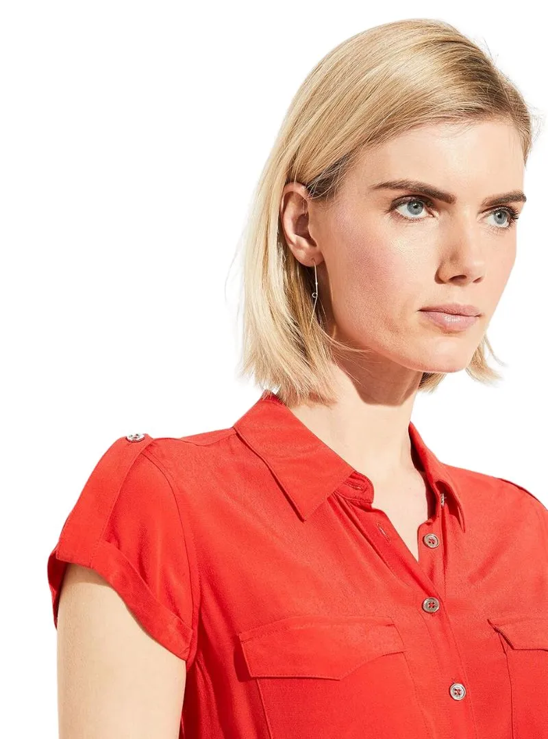 BUTTON UP SHIRT DRESS sold by FBO product image thumbnail 3