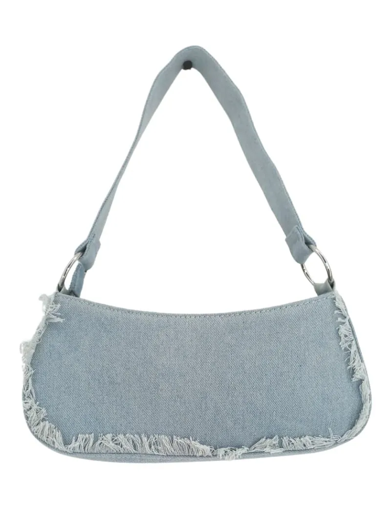 DENIM SHOULDER BAG sold by FBO