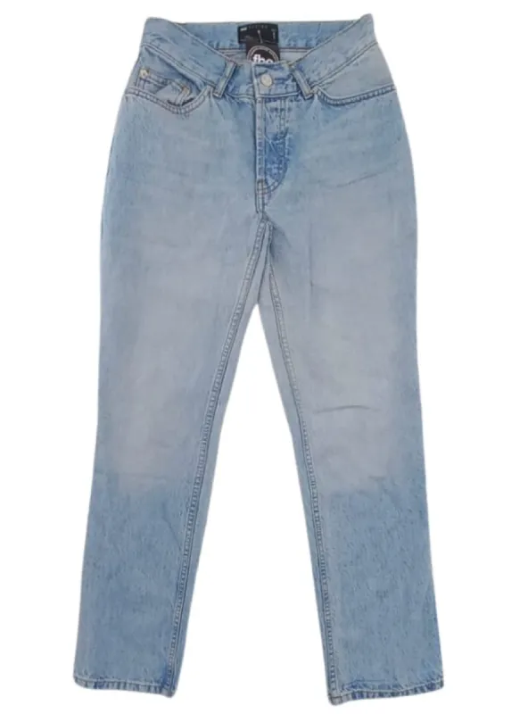 PETITE STRAIGHT LEG MED WASHED DENIM sold by FBO