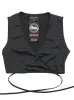 TIE CRISSCROSS CROPPED TOP sold by FBO