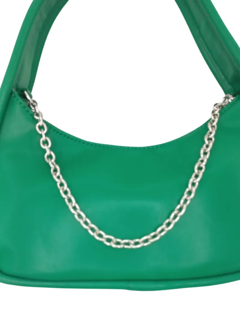 CHAIN DETAIL MOON SHOULDER BAG sold by FBO product image thumbnail 2