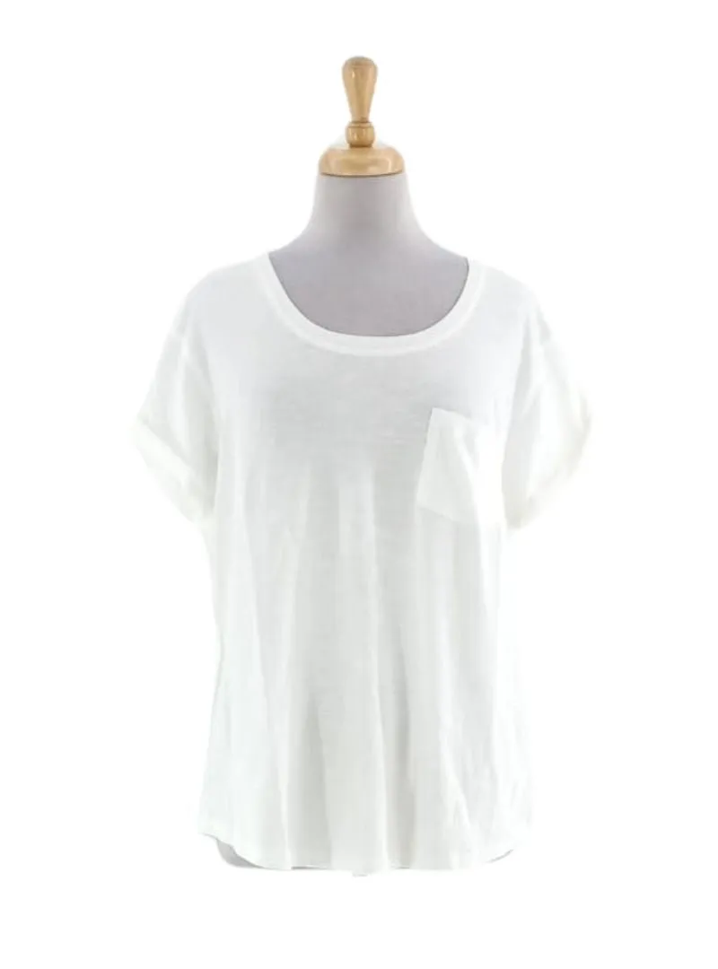 BASIC POCKET DETAIL TEE sold by FBO