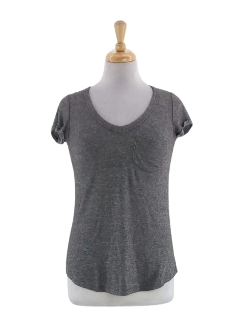 SOFT KNIT PATTERN POCK TEE sold by FBO