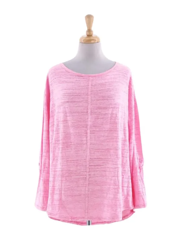 TEXTURED STRIPED KNIT TOP sold by FBO