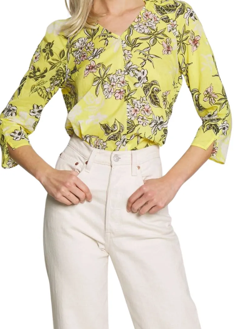FLORAL LONG SLEEVE BLOUSE sold by FBO