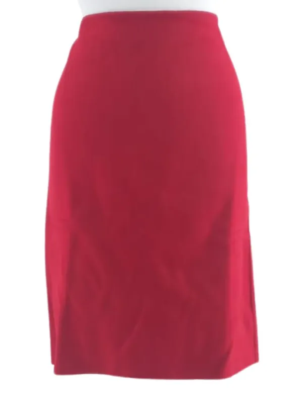 SOLID WOOL BLEND SKIRT sold by FBO