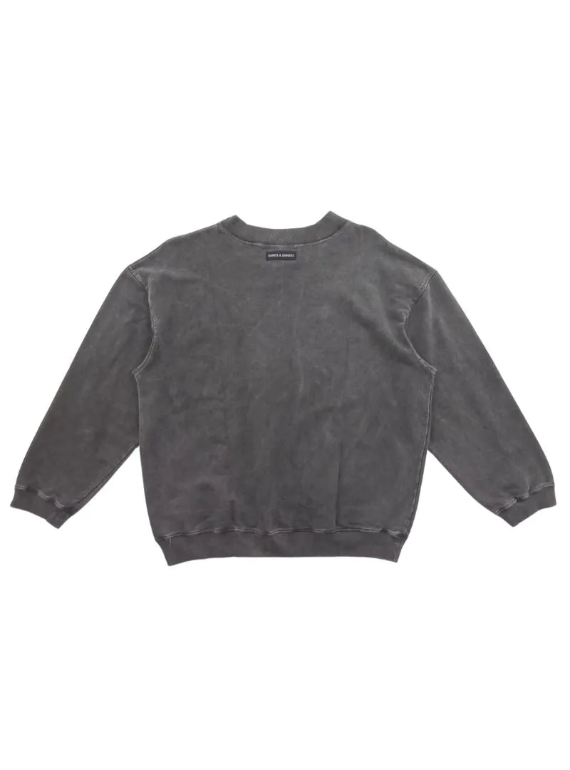 OVERSIZED FLEECE CREW NECK TOP sold by FBO product image thumbnail 2