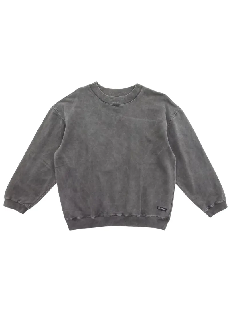 OVERSIZED FLEECE CREW NECK TOP sold by FBO