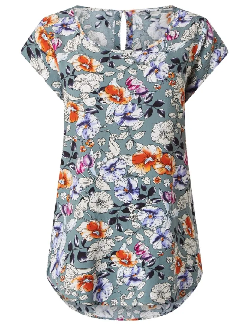 DETAILED FLORAL BLOUSE sold by FBO product image thumbnail 5