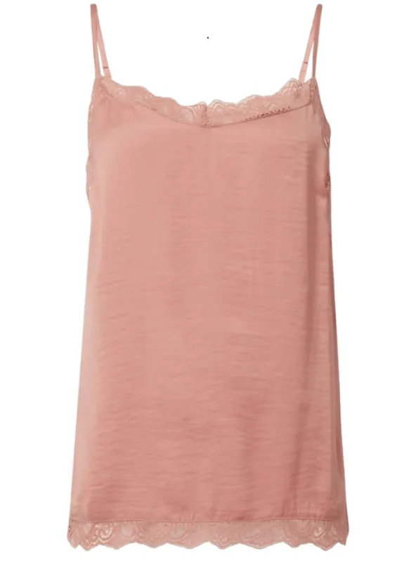 LACE DETAILED STRAPPY BLOUSE sold by FBO